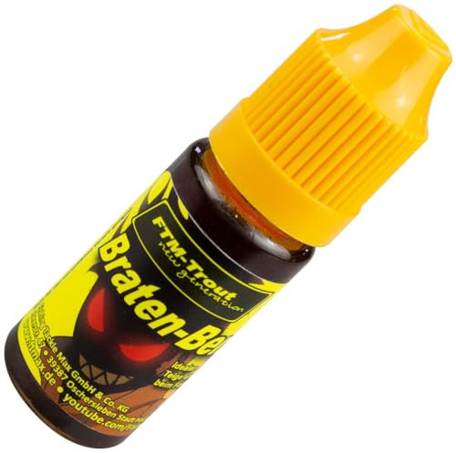 FTM Braten-Bengel Öl - 10ml Fischlockstoff zum Forellenangeln, Lockmittel für Forellen, Lockstoff zum Angeln