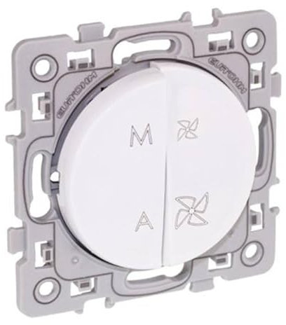 SQUARE inter + stop VMC blanc EUR'OHM 60225