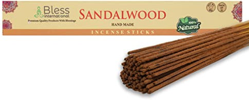 Bless-Frankincense-and-Myrrh Handmade-Hand-Dipped-Incense-Sticks Organic-Chemicals-Free for-Purification-Relaxation-Positivity-Yoga-Meditation The-Best-Woods-Scent (25 Sticks (40GM))