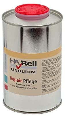 Harell Pflegemittel 500ml für Linoleum Schutz & Versiegelung von Möbellinoleum, Tischlinoleum & Bodenlinoleum