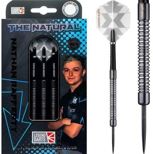 Legend Darts Nathan Rafferty Coated Remachined 90% - Steeldarts 21 Gramm