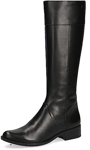 CAPRICE Damen 9-25511-41 Mode-Stiefel, Black Nappa, 37.5 EU