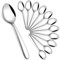 HaWare Kaffeelöffel, 12-teilig Teelöffel Dessertlöffel Set, Edelstahl Espressolöffel Kleiner Löffel für Zuhause/Restaurant/Café, Elegante Kurven, Hochglanzpoliert & Spülmaschinenfest - 13,5 cm