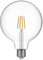 BeBulbs LED-Leuchtmittel, transparent, Globo G125, 4 W, 470 lm, E27, 2700 K, E05