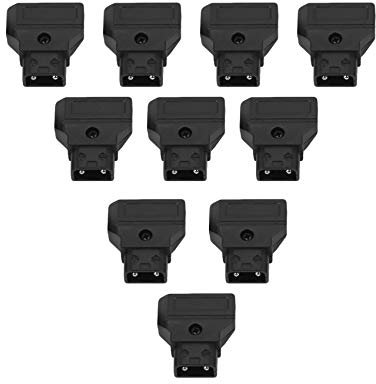Osmond D-Tap Dtap Power Male Rewirable Cable Socket Rig Batterie, 10 Stück