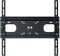 Meliconi Slimstyle Plus Extra 400F, TV-Wandhalterung 32 bis 88 VESA 200-300-400, Maximalbelastung 60 Kg, Auch für Gipskartonwände geeignet, mit Fast Block System, Made in Italy