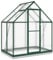 vidaXL Serre avec Cadre de Base Vert 169x114x202 cm Aluminium, Serre en Polycarbonate, Serre de Bricolage, abri de Serre, Serre portative