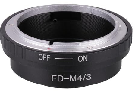 KE88FENG FD-M4/3 Objektivadapter for Canon FD Mount auf for Micro Four Thirds M4/3 MFT Kamera