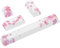 Qukaim Keycap meccanici fai da te Sakura Pattern Keycaps set di 4 pezzi, tasti meccanici per tastiera spaziale, chiave ESC, tasto Invio, Numpad Enter Key Cap, compatibile con la maggior parte delle