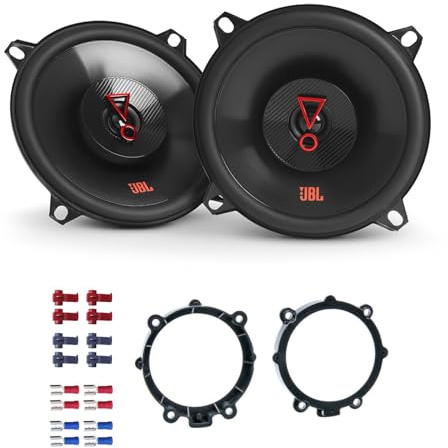 JBL Stage3 527F Auto Lautsprecher Boxen 400 Watt 13 cm 2 Wege Koax passend für Mercedes Vito (W639) ab 2003 Türen Front