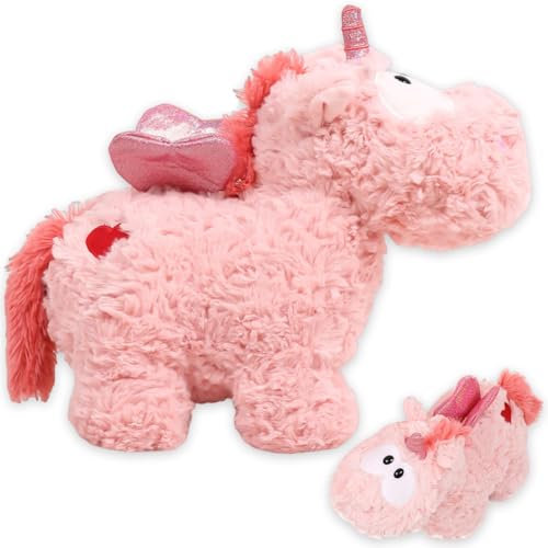 QYJMLH Plüsch Einhorn Spielzeug,Plüsch Regenbogen Einhorn,Für Heimdekoration, Fotografie-Requisiten,PlüSch Zum Kuscheln Und Spielen Valentinstag Geburtstagsgeschenke für Jungen Mädchen 20CM