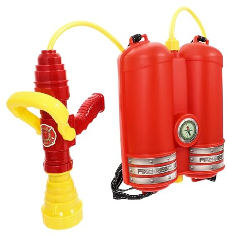 HONITANO Spruzzatore Forma Estintore per Materiale Sicuro Design e Cartoon per Giochi Estivi All Spiaggia e