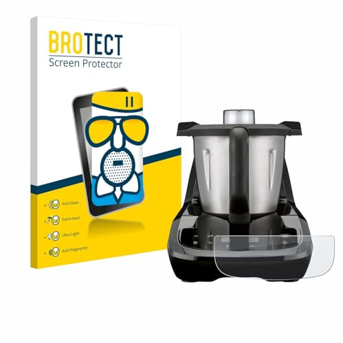 BROTECT Schutzglas für SilverCrest Monsieur Cuisine compact | Entspiegelnder Displayschutz Made in Germany Schutzfolie Glas Matt Anti-Reflex Kratzfest 9H Anti-Fingerprint Einfache Montage