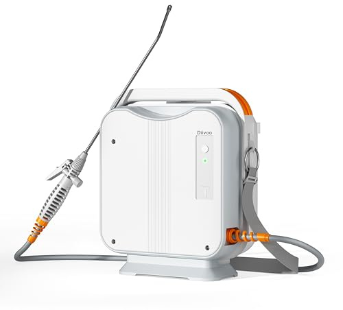Diivoo 5L Akku Drucksprühgerät | Drucksprüher mit 2000mAh Akku