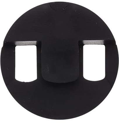 Mikikit Sordina Professionale in Gomma Nera Flessibile Silenziatore per Violoncello senza Graffiare Violoncello o Ponte per Pratica
