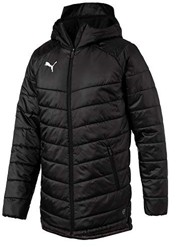 PUMA Herren Liga Sideline Bench Jacket Jacke, Black White, M