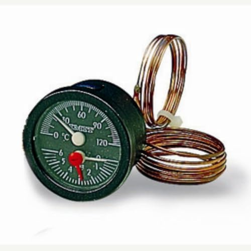EMZ Thermo-Manometer Ř 52 mm, 0-6 bar, 0...+120 °C