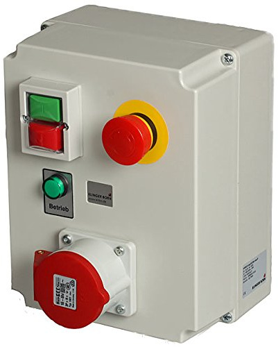 Schalter Starter K4000 3Ph-400V/4kW mit Not-Halt