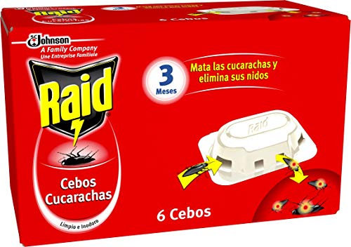 Raid Cebos Trampas Anticucarachas, 80g
