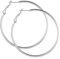 PROSTEEL Creolen für Frauen Mädchen 50mm Edelstahl Groß Ring Kreis Ohrringe Simpel Stil Huggie Hoop Klappcreolen OhrSchmuck Accessoire zum Geburtstag Valentinstag