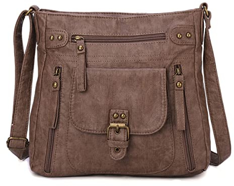KL928 Tasche Damen Umhängetasche kleine Handtaschen Schultertasche Damentasche Damenhandtasche mittelgroß handtasche Lederhandtaschen Geldbörse PU Leder für frauen oder Mädchen