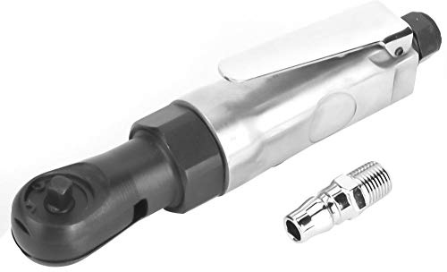 Clé à cliquet pneumatique, clé à cliquet pneumatique, connecteur fileté à cliquet pneumatique mini à tige droite avec acier en plastique(1/4“in)
