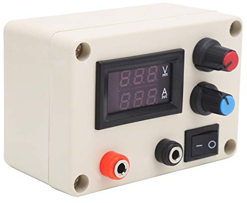 Annadue Adjustable Voltage Regulator, Mini Variable Switching Digital Bench, DC Power Supply Variable Adjustable Power Supply Suitable for Repair Centers, Workshops 5A