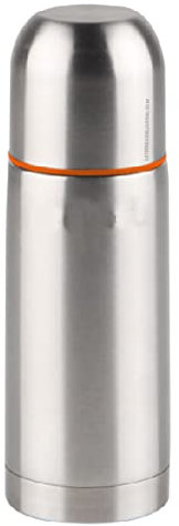 Termo Líquido inox. Capacidad: 250 ml - Tres tazas. Conserva temperatura durante: 12hrs líquidos calientes. 24hrs líquidos fríos