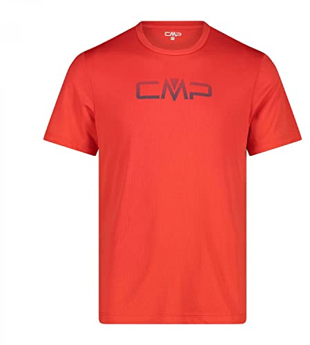 CMP, Breathable and Lightweight T-Shirt, FIRE-Antracite, 48