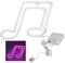 CHICIRIS LED Musical Note Neon, Musical Note Neon Künstlerisch Dual Power Supply 50000H Long Life 200lm für Hochzeitsfeier(#3)