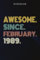 1989 Birthday Gift Notebook: 1989 Birthday Gift / 33rd Birthday Gift / 33rd Party Decoration / 33rd Birthday Sign / Born in 1989