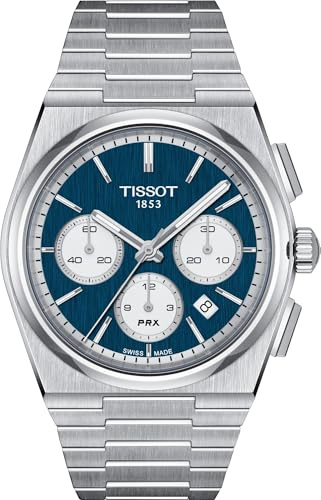 Tissot Men's Chronograph Automatic Watch PRX Swiss Made