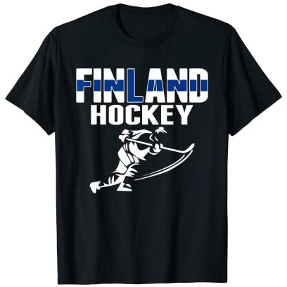 Finnland Eishockey-Fans Trikot - Support Finnish Hockey Team T-Shirt