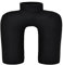 EGLO LIVING Metallvase Brower, minimalistische Deko Vase, Dekovase für Wohnzimmer, Blumenvase aus Metall in Schwarz, Tischdeko 22,5 cm