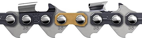 Husqvarna X-Cut S35G 18 Inch Chainsaw Chain, 325 Pitch, 058 Gauge, 72 Drive Links, Genuine Husqvarna Chainsaw Blade Replacement with Low Stretch and Low Vibration, Gray