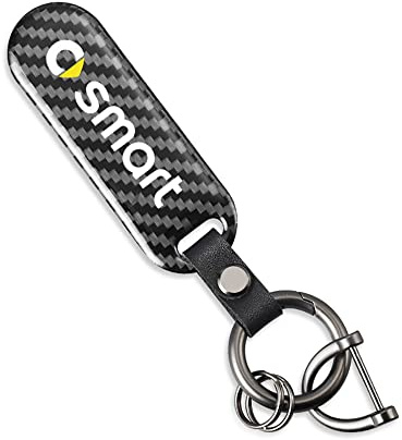 CREEST Auto Schlüsselanhänger Keyring Anhänger für Smart Fortwo 451 450 453 EQ Forfour Werbegeschenke Autozubehör,A-1