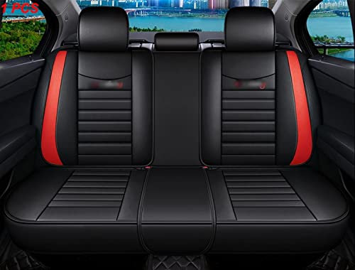 NOWLIN Auto Dekorieren Zubehör Leder Autositzbezug Vordersitz Und Rücksitzbezug Innenraum Für Polo 9N Sitzbezüge (Color : 11)