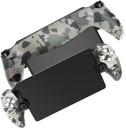 Plaque de coque de rechange pour P5 Portal DOBEWINGDELOU Couverture avant et plaques arrière personnalisées Boîtier complet Coque DIY Console portable Plaque frontale ABS Camouflage
