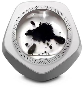 CreativeBlocker Magnetischer Fluid-Lautsprecher, Ferrofluid-Sound-Visualisierer, Ferrofluid-Tanz mit Musik-Rhythmus, mit Anpassbaren Fluid-Kits, Bluetooth 5.1-Konnektivität, Kreative Geschenke