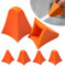 Silicone Seam Tools,6 Stück Silikon Naht Werkzeug,Silicone Caulking Tools mit Zwei Verschiedene Größen,Multifunktional Silikonentferner Werkzeug Set,Silicone Dichtungs Werkzeug für Fliesen & Boden