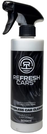 Limpiador Carrocería Cera En Seco 500ml Spray Abrillantador Rápido Waterless Wash Wax Vehículo Suciedad Polvo Brillo Intenso Cuidado Exterior Microfibra Incluida Sin Agua Fácil Seguro Eficaz