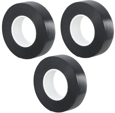 YILANJIN Cinta Aislante, 3 Rollo 21 mm Impermeable Autoadhesiva Cinta para Aislante Sellador, Cinta Aislante de Autofusión Universal, Cinta Aislante Reparadora Adhesiva para Aislar Cables Eléctricos