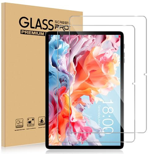 ELYCO Schutzfolie Kompatibel mit TECLAST P30/P30T für Panzerglas, 2 Stück 9H Härte Panzer Schutz Glas, Anti-Kratzen Displayschutzfolie, Blasenfrei, HD Clear Glas