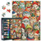 Puzzles for Adults 1000 Pieces Cute Nesting Dolls Cats Set 1000 Piece Jigsaw Puzzles - 20 x 28 Cats Themed Puzzle Fun and Colorful Artwork Hard Difficult Challenging Puzzles for Adults