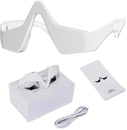 Botanique Paris Under Eye Device | Revitaleyes Under Eye Red Light Therapys | Dispositivo De Gafas De Microcorriente De Ojos, Gafas De Belleza De Los Ojos Removedoras De Los Para Reducir