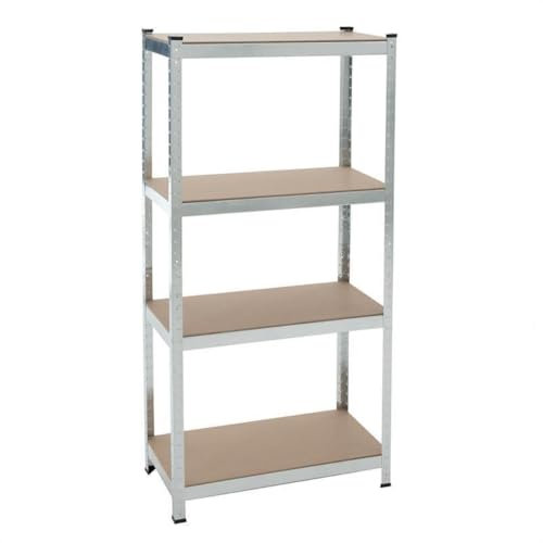 RILOOP Lagerregal Steckregal Werkstattregal 160x80x40cm Kellerregal Schwerlastregal