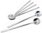 ZYDYRX Eierlöffel Set 6-teilig Cromargan Edelstahl poliert spülmaschinengeeignet Eierlöffel aus Edelstahl Eierschaufeln für harte weiche Eier L 17 cm