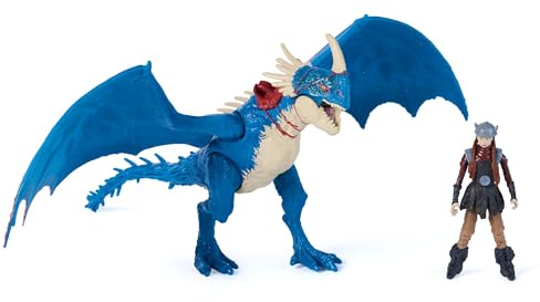 Dreamworks Dragons, Drachenzähmen leicht gemacht - Wikinger und Drachen Actionfiguren-Set, Sturmpfeil & Astrid, Spielzeug für Kinder ab 4 Jahren