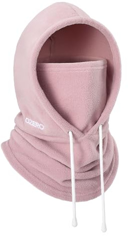OZERO Thermo Sturmhaube Balaclava - Winddicht Ski Maske für Motorrad & Fahrrad, Atmungsaktiv für Winter Sport & Outdoor-Aktivitäten