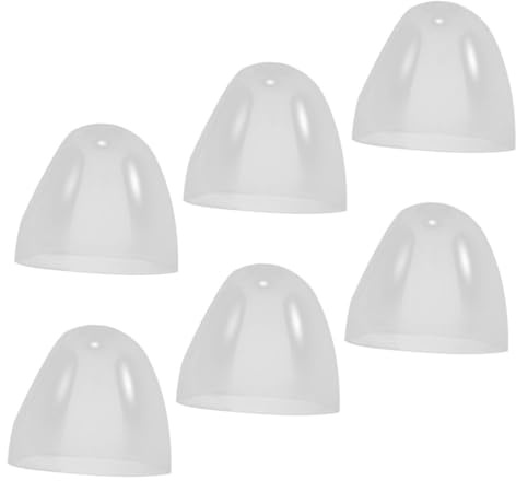HAPINARY 6pcs Wide Mouth Bottle Caps Replacement Lids Plastic Milk Jug Covers Leakproof Screw Sealing Rings for Glass and Plastic Bottles Dustproof Caps for Travel and Home Use